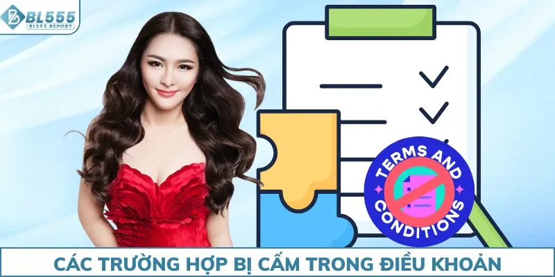 Các trường hợp bị cấm trong điều khoản
