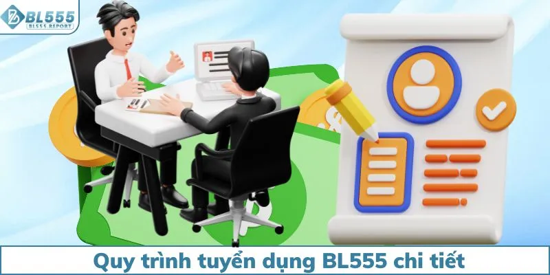 Quy trình tuyển dụng BL555 chi tiết